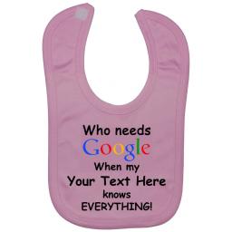 Who Needs Google Personalised Baby Feeding Bibs