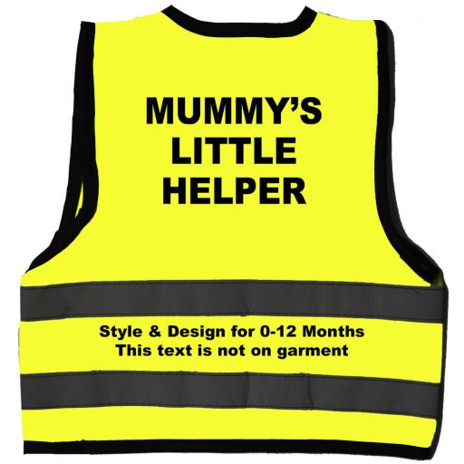 Mummy's Little Helper Hi Visibility Children's Kids Safety Jacket