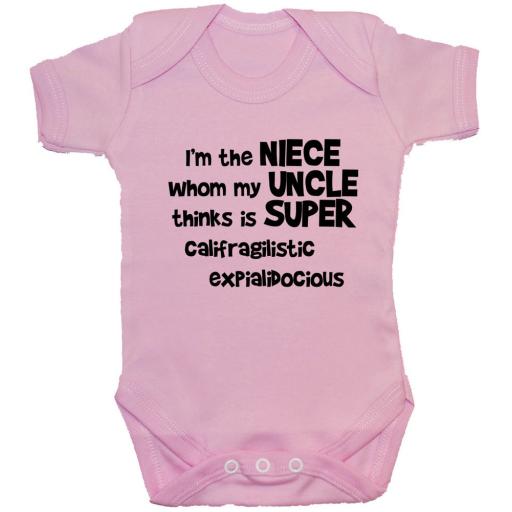 I'm The Niece Whom My Uncle...Baby Grow, Bodysuit