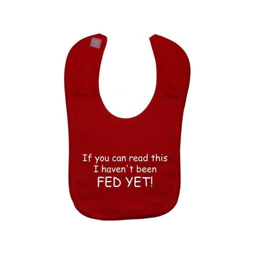 If You Can Read This...Baby Nursery Feeding Bib NB-3yrs