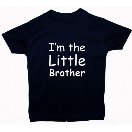 I'm The Little Brother Baby, Children T-Shirts, Tops