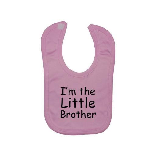 I'm The Little Brother Baby Feeding Bib Newborn-3 Years