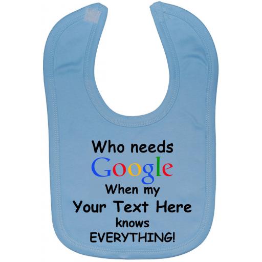 Who Needs Google Personalised Baby Feeding Bibs