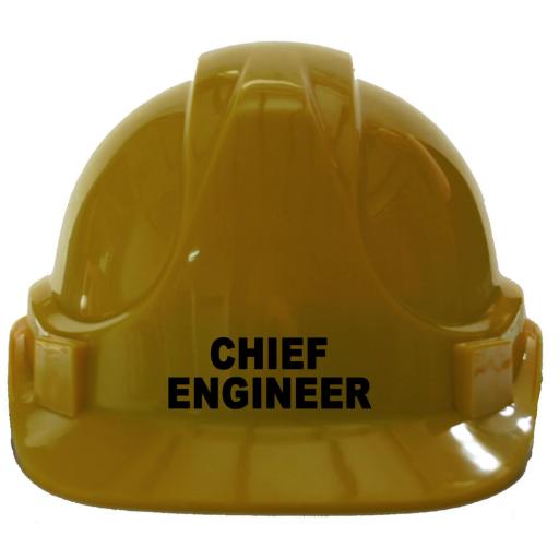 Chief Engineer Children, Hard Hat Safety Helmet One Size