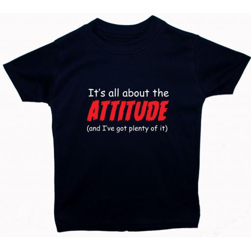 All About The Attitude...Baby, Children T-Shirt, Top