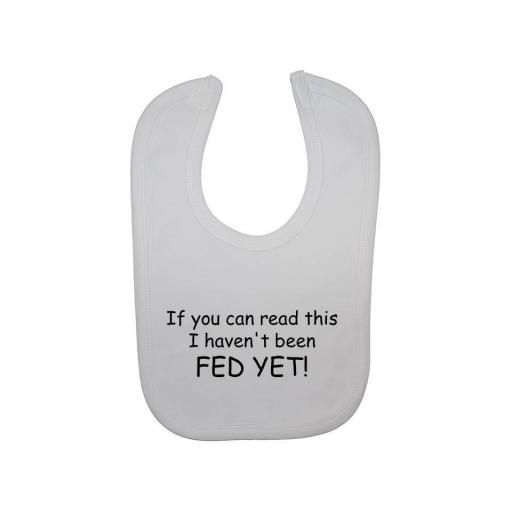 If You Can Read This...Baby Nursery Feeding Bib NB-3yrs