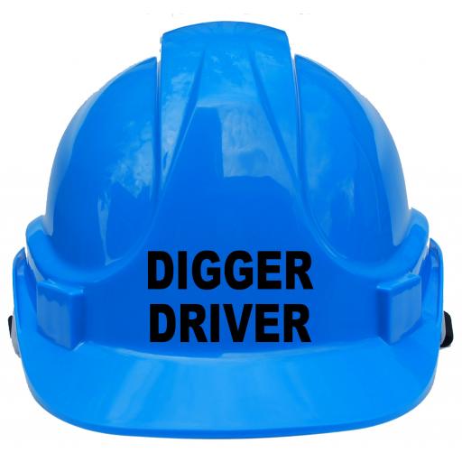 Digger Driver Children's, Kids Hard Hat Safety Helmet