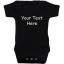 Personalised Bespoke Baby Grow Bodysuit, Romper, Vest Swatch